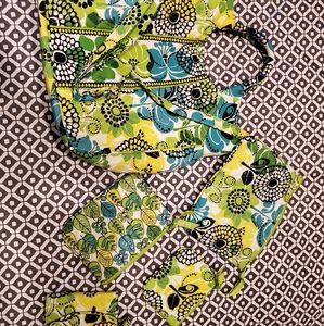 Vera Bradley crossbody set